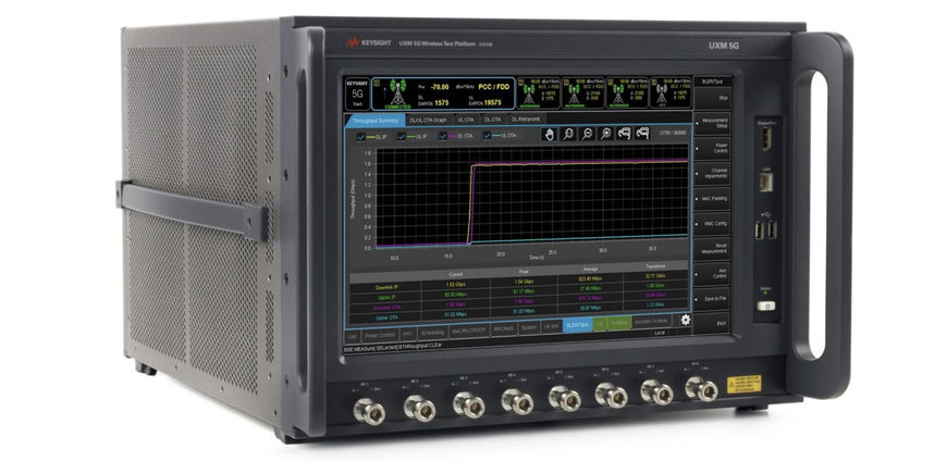 Keysight und Qualcomm demonstrieren einen Uplink-Datendurchsatz von 3,5 Gbit/s mit 5G New Radio Carrier Aggregation
